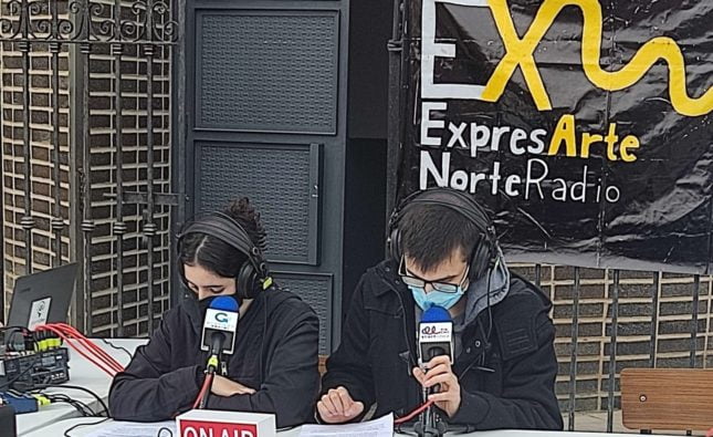 Radio ExpresARTE Norte sale a la calle para visibilizar su trabajo