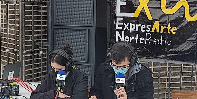Radio ExpresARTE Norte sale a la calle para visibilizar su trabajo