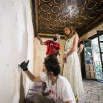 La Alhambra restaura las pinturas murales de las Salas de las Frutas