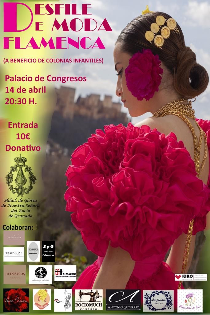 La Hdad. de Gloria de Nuestra Señora del Rocio organizan un evento de Moda Flamenca