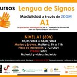 ASOGRA presenta sus cursos de Lengua de Signos