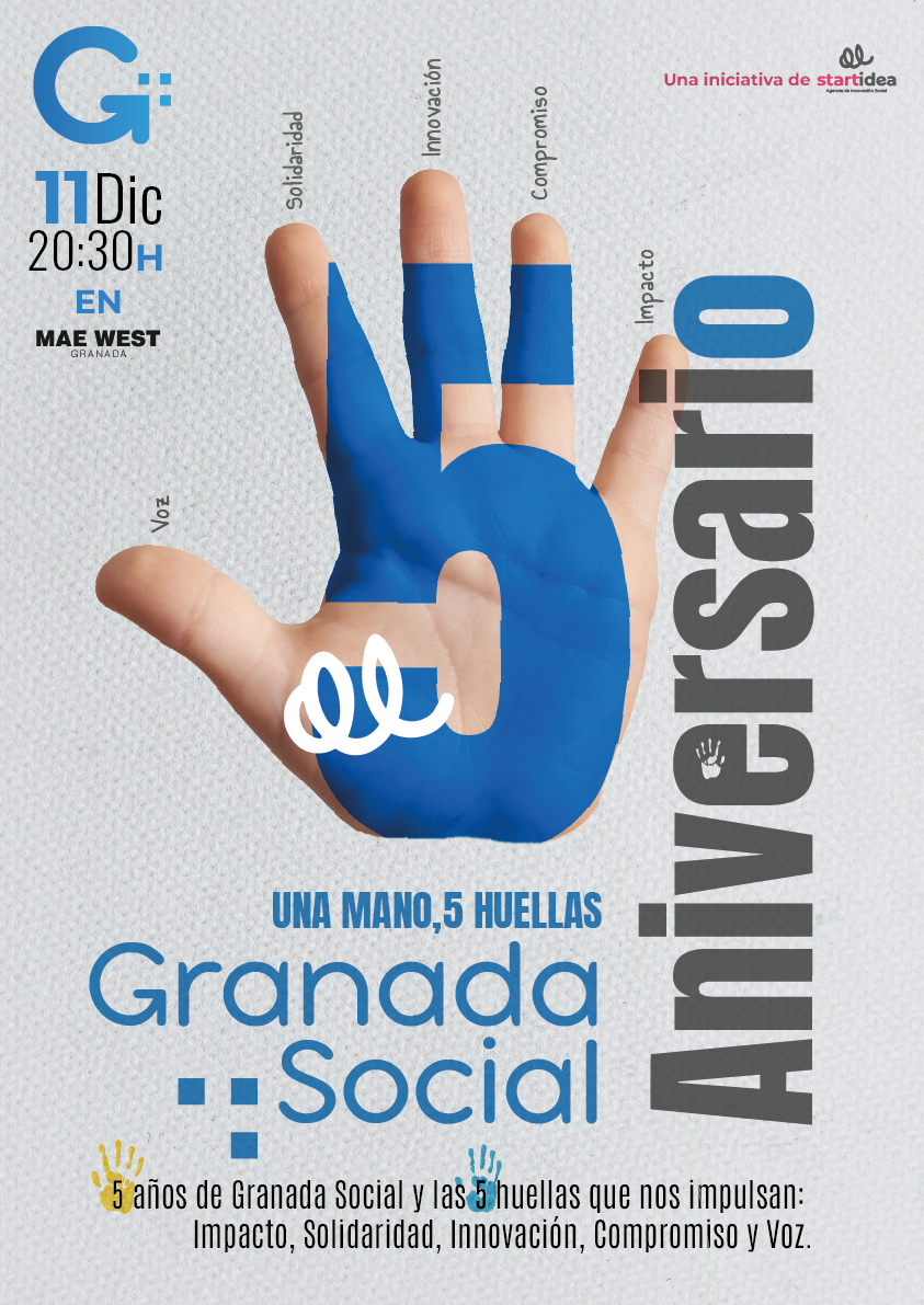 Granada Social celebra 5 años conectando personas y entidades por el cambio social