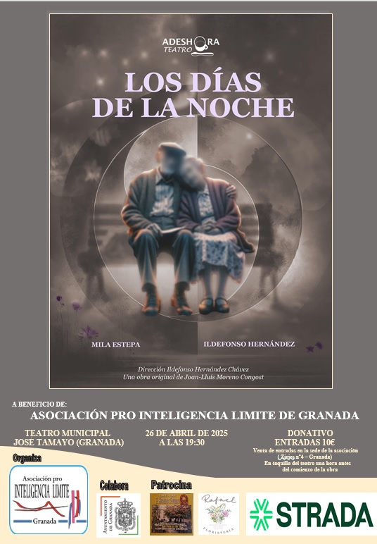 «Los Días de la Noche», teatro solidario en beneficio de la Asoc. Pro Inteligencia Límite