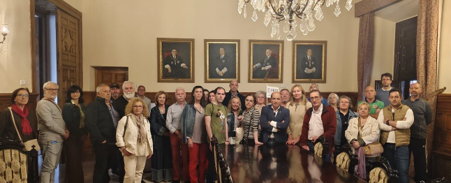 ABTE Candelaria sigue desarrollando actividades intergeneracionales para dar visualización a los mayores dependientes
