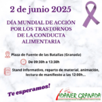 ADANER Granada conmemora el Día Mundial de Acción por los Trastornos de la Conducta Alimentaria