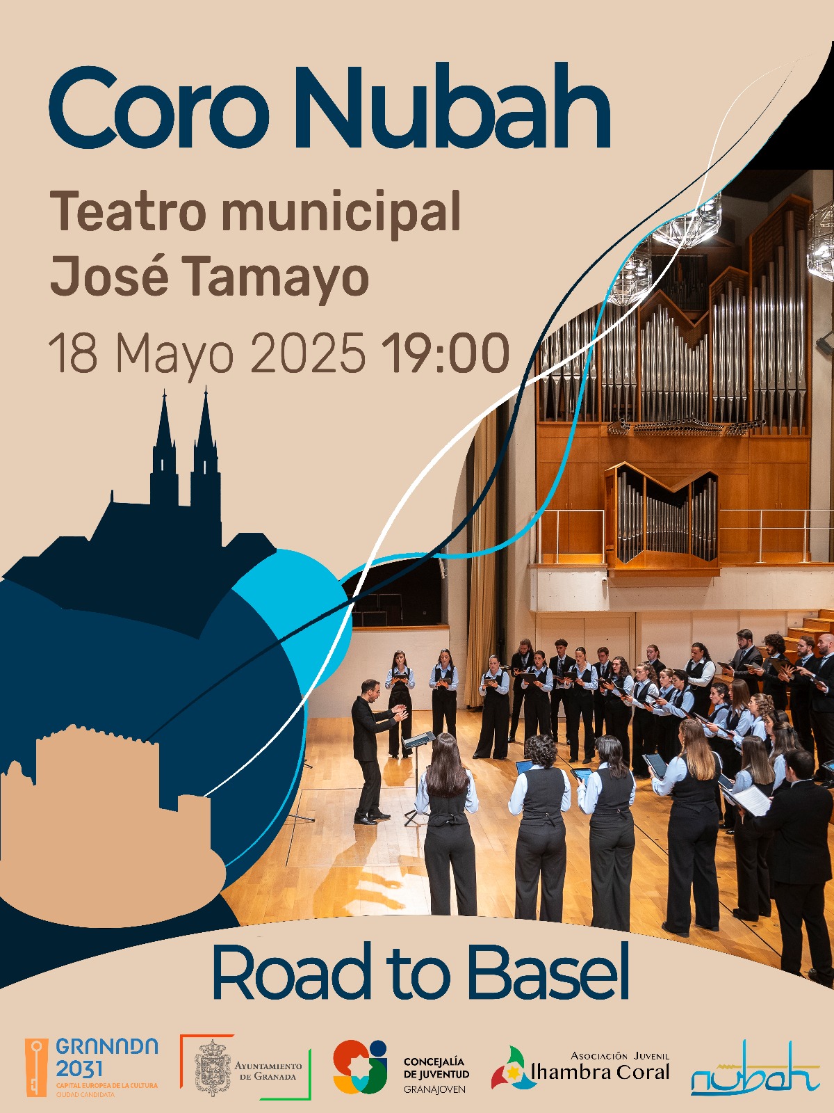El Coro Nubah actuará en el teatro José Tamayo el próximo 18 de mayo