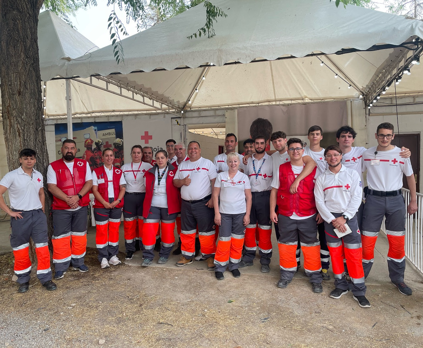 Cruz Roja cierra su operativo en la Feria de Granada con 363 atenciones, un 18% menos que en 2024